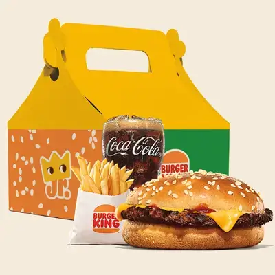 King Jr Cheeseburger Meal